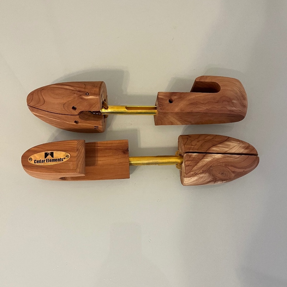 Cedar Boot Tree Pair Used Once Like New
